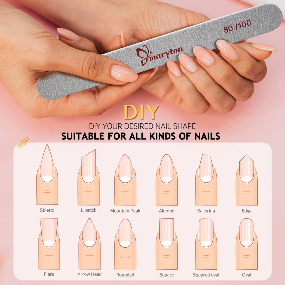 Lima Maryton duradera y lavable para múltiples usos en manicura