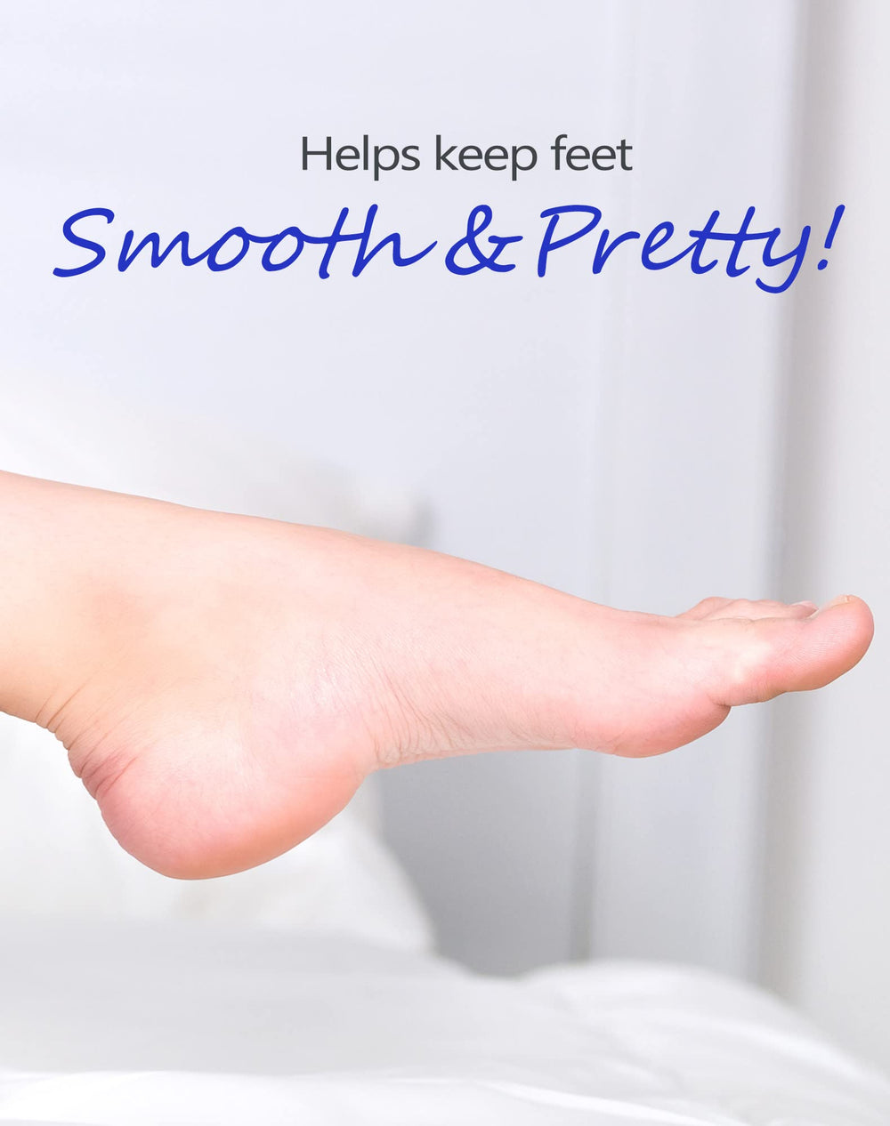 Maryton herramienta de pedicure para spa en casa, con textura uniforme.