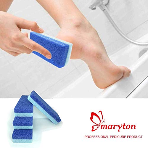 Maryton piedra pómez para uso en casa, pedicure cómodo y seguro.