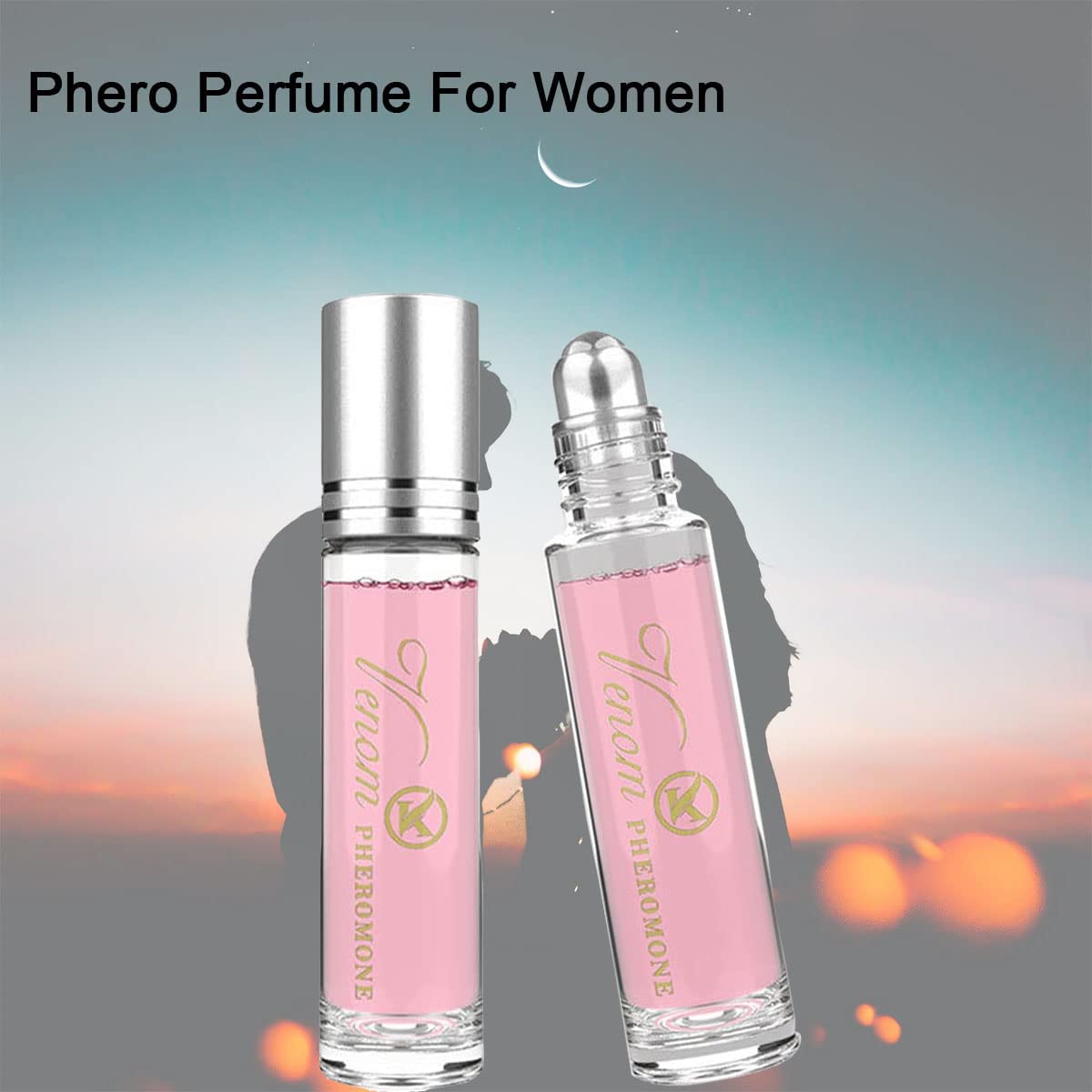 masatow perfume feromonas para mujer: pack de dos piezas práctico
