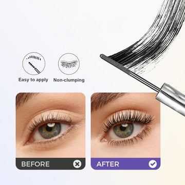 Máscara 3D Bastón Metálico facilita desmaquillado suave alrededor de ojos.