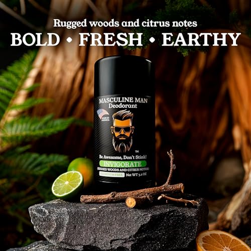 Masculine Man Invigorate protección 24h contra olores