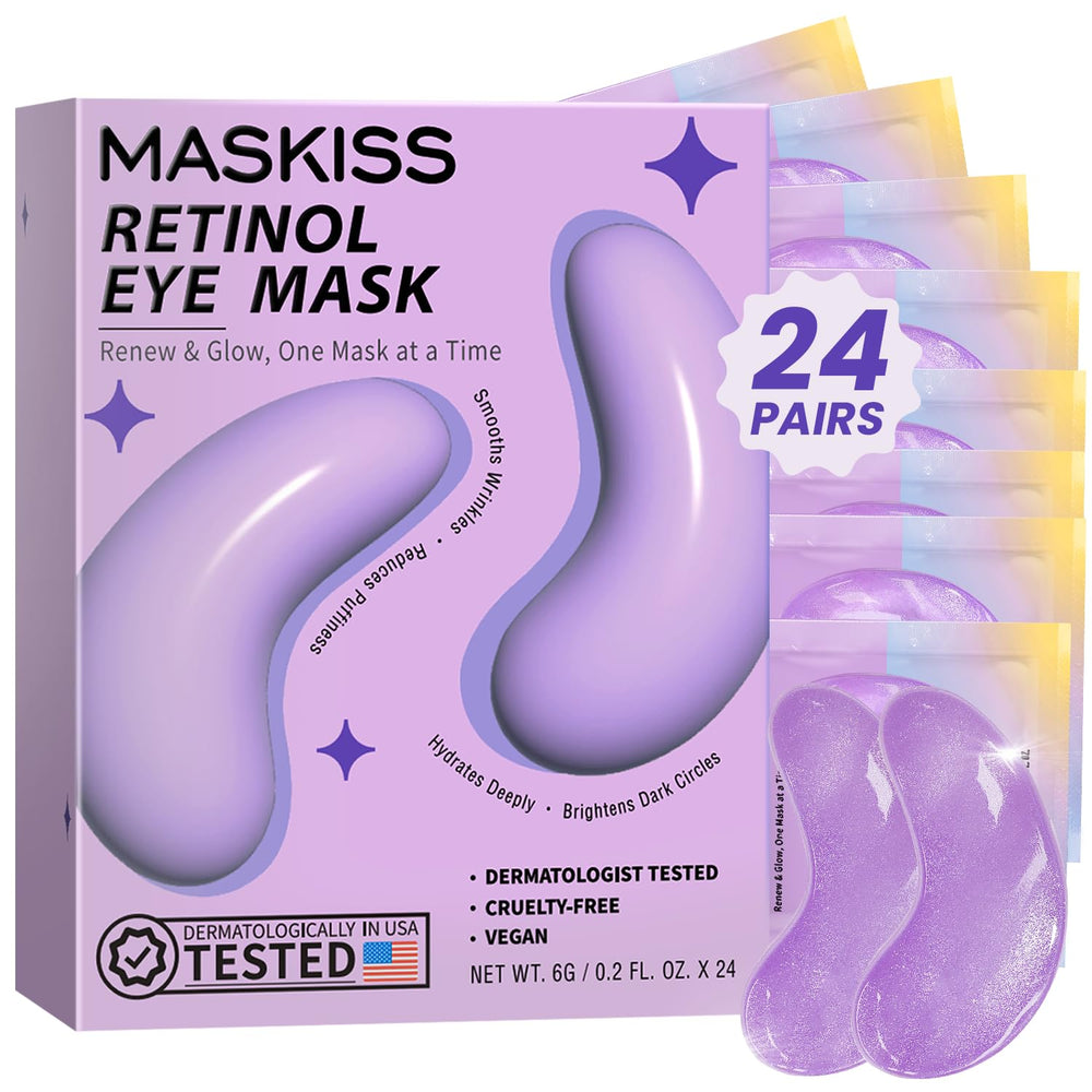 Maskiss parches ojos retinol para despertar con mirada más fresca