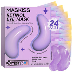 Maskiss parches ojos retinol para despertar con mirada más fresca