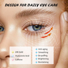 Maskiss parches ojos rosa cafeina para reducir ojeras y despertar la mirada