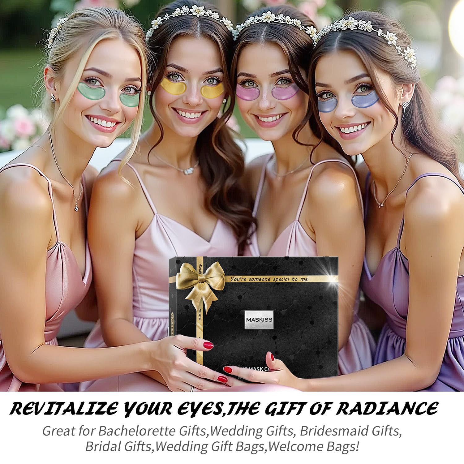 Maskiss parches ojos colores variados para combinar con tu rutina