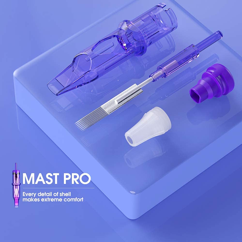Color morado de Mast Pro facilita identificar el conjunto y su uso