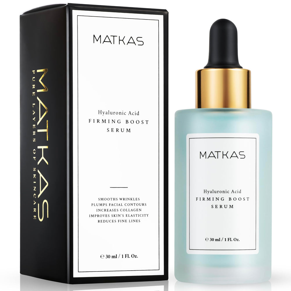 MATKAS sérum hyaluronique: flacon et hydratation durable