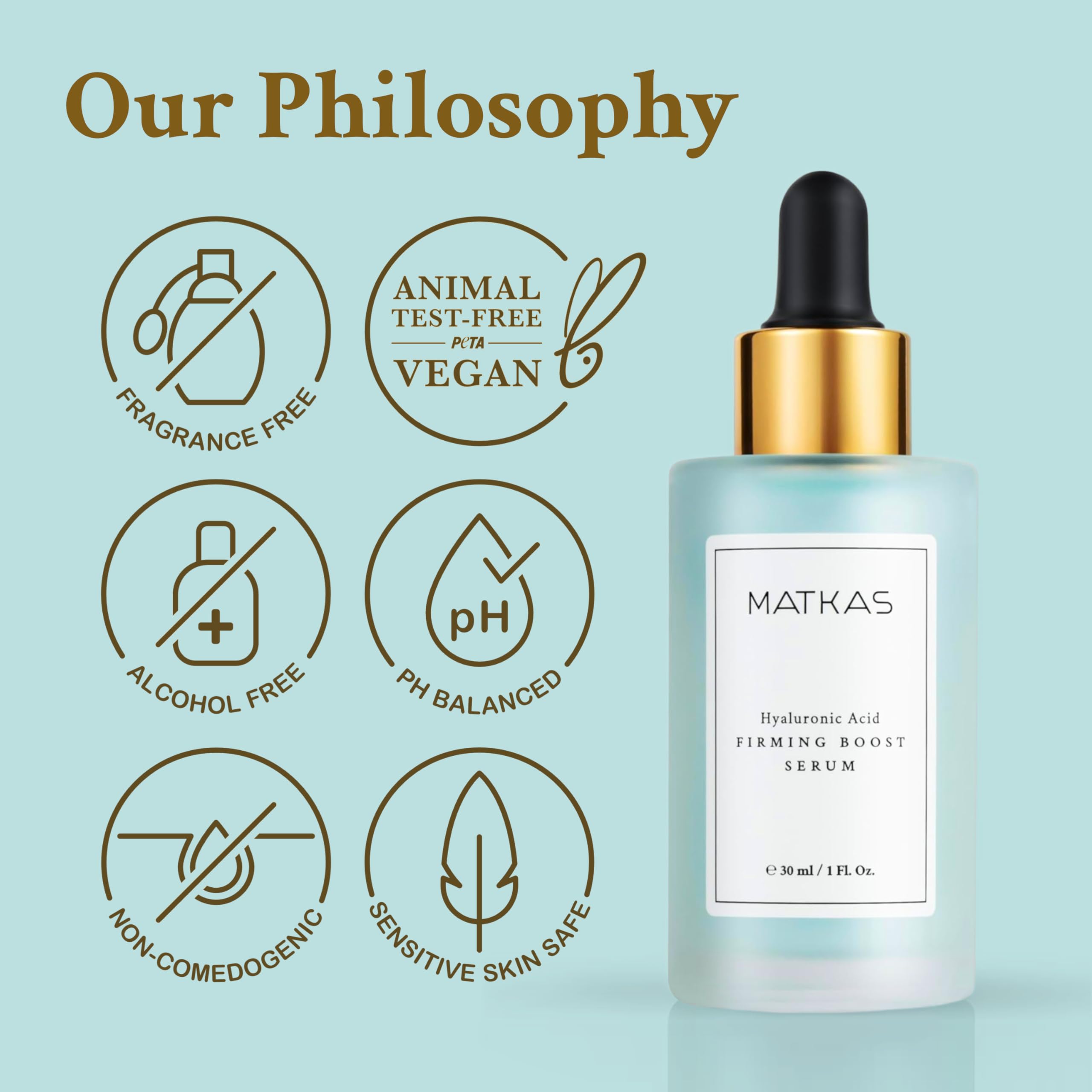 MATKAS sérum sans alcool parfum: formule légère prête au maquillage