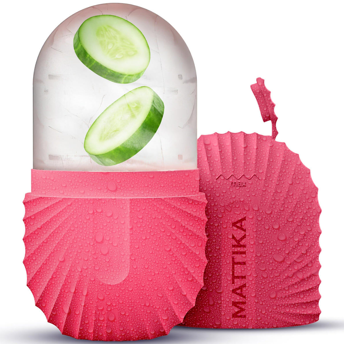 Mattika Ice Roller para rostro y ojos alivia hinchazón y tensión.