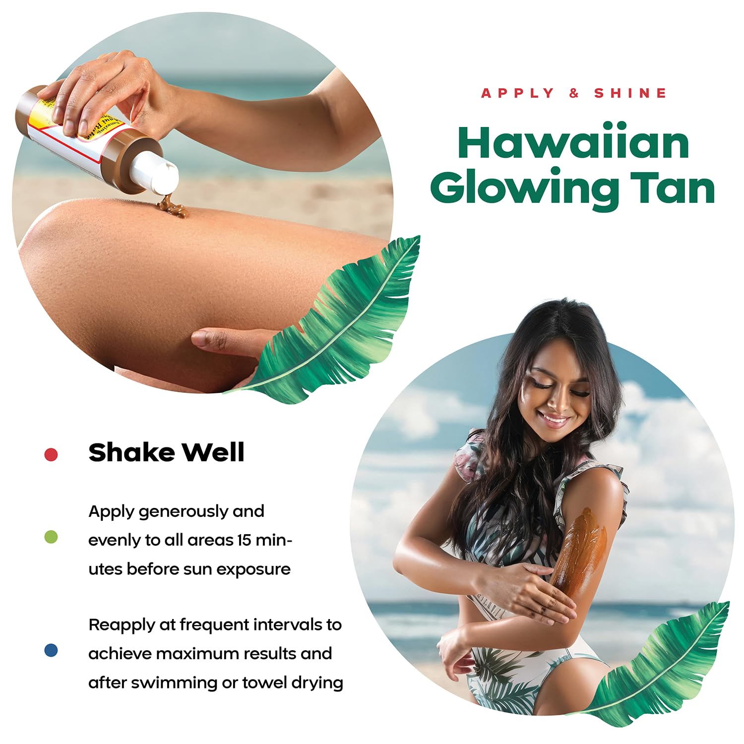 Piel nutrida y bronceado natural gracias a Maui Babe Browning Lotion.