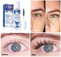 MAVALA Double Lash pestañas, aspecto más denso.