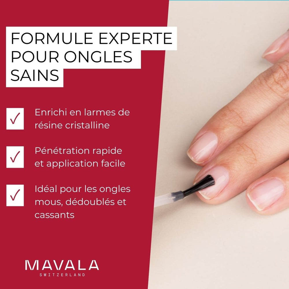 MAVALA Scientifique K+ – efecto endurecimiento para uñas suaves y menos quiebras.