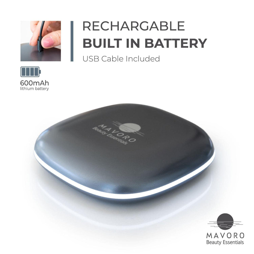 Mavoro espejo recargable mediante USB-C para uso diario