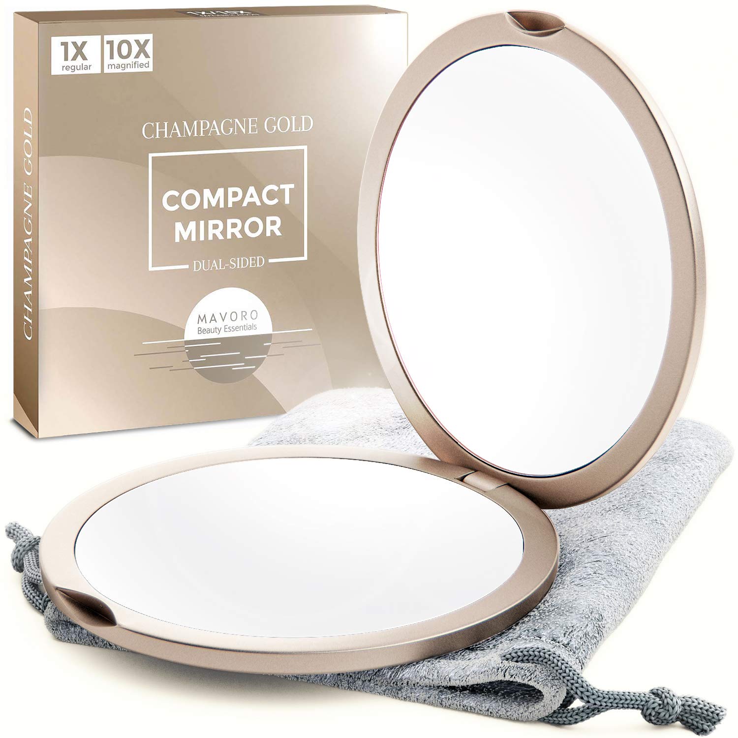 Retoques discretos con Mavoro, ideal para maquillaje cotidiano.