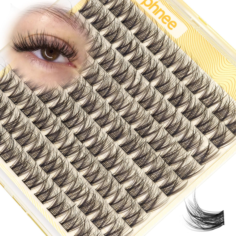 Pestañas Mavphnee 14MM naturales y onduladas para un look diario suave.