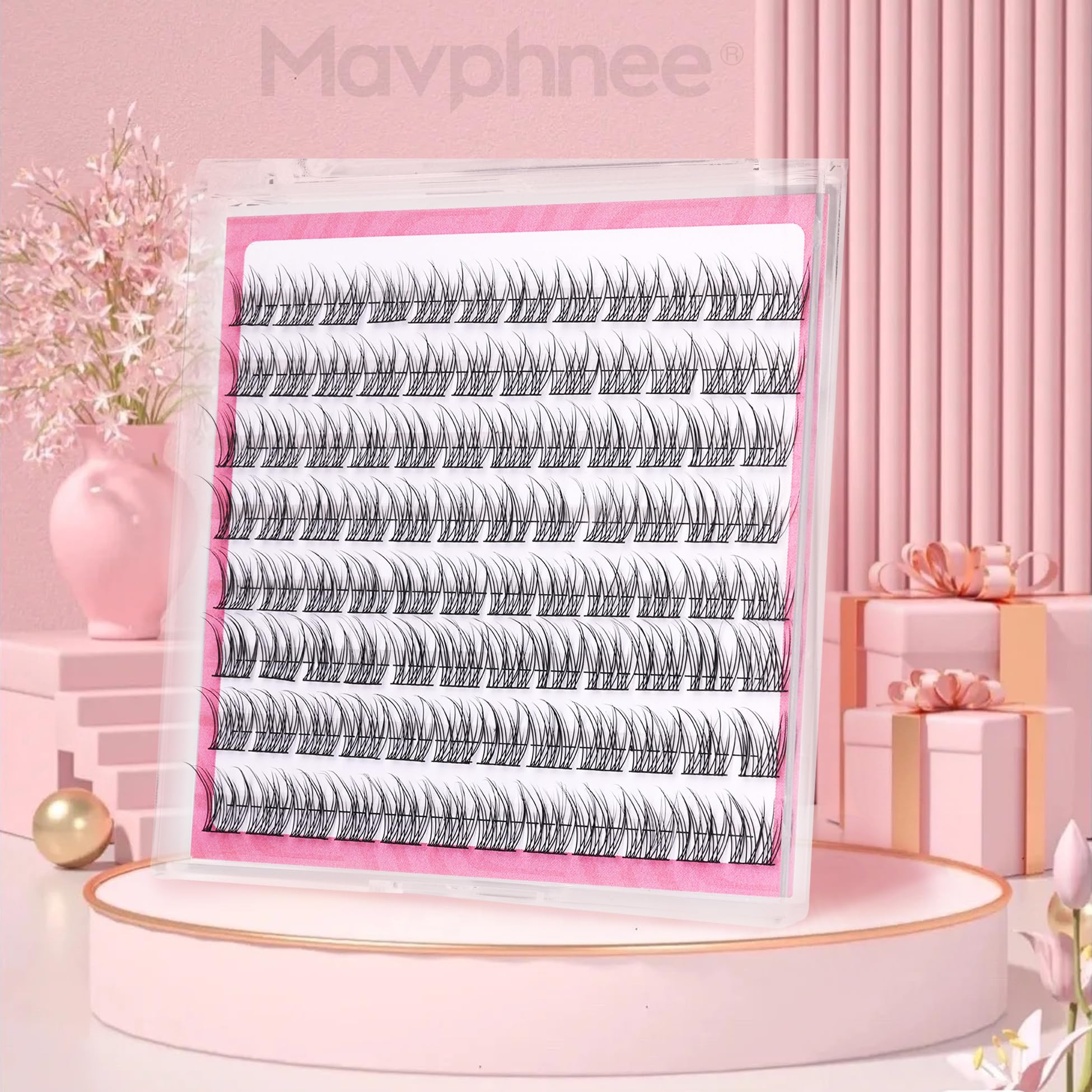 Efecto natural de Mavphnee para un acabado discreto en cualquier ocasión.