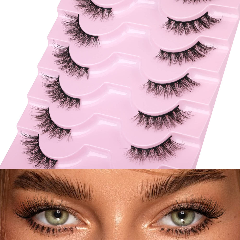 Pestañas veganas Mavphnee, opción ética para belleza diaria.