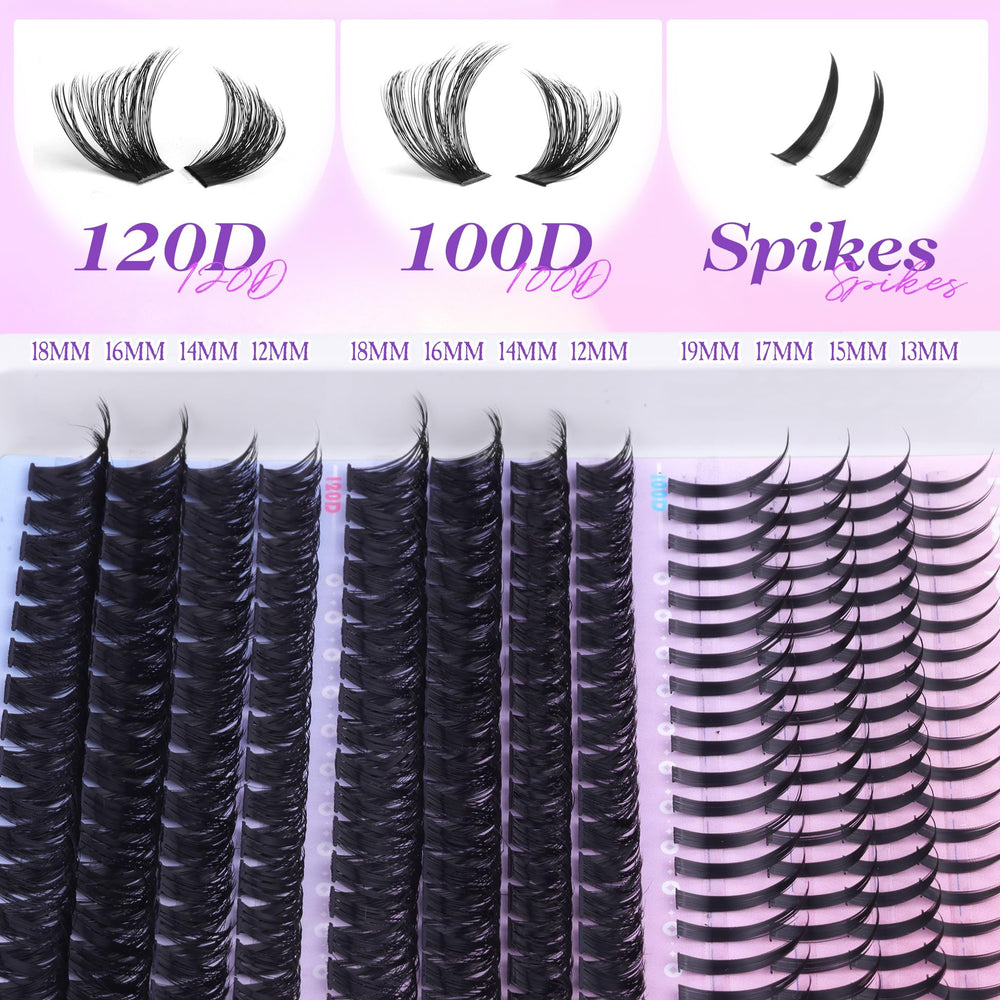 Mavphnee 120D ultra-dense lashes create dramatic volume