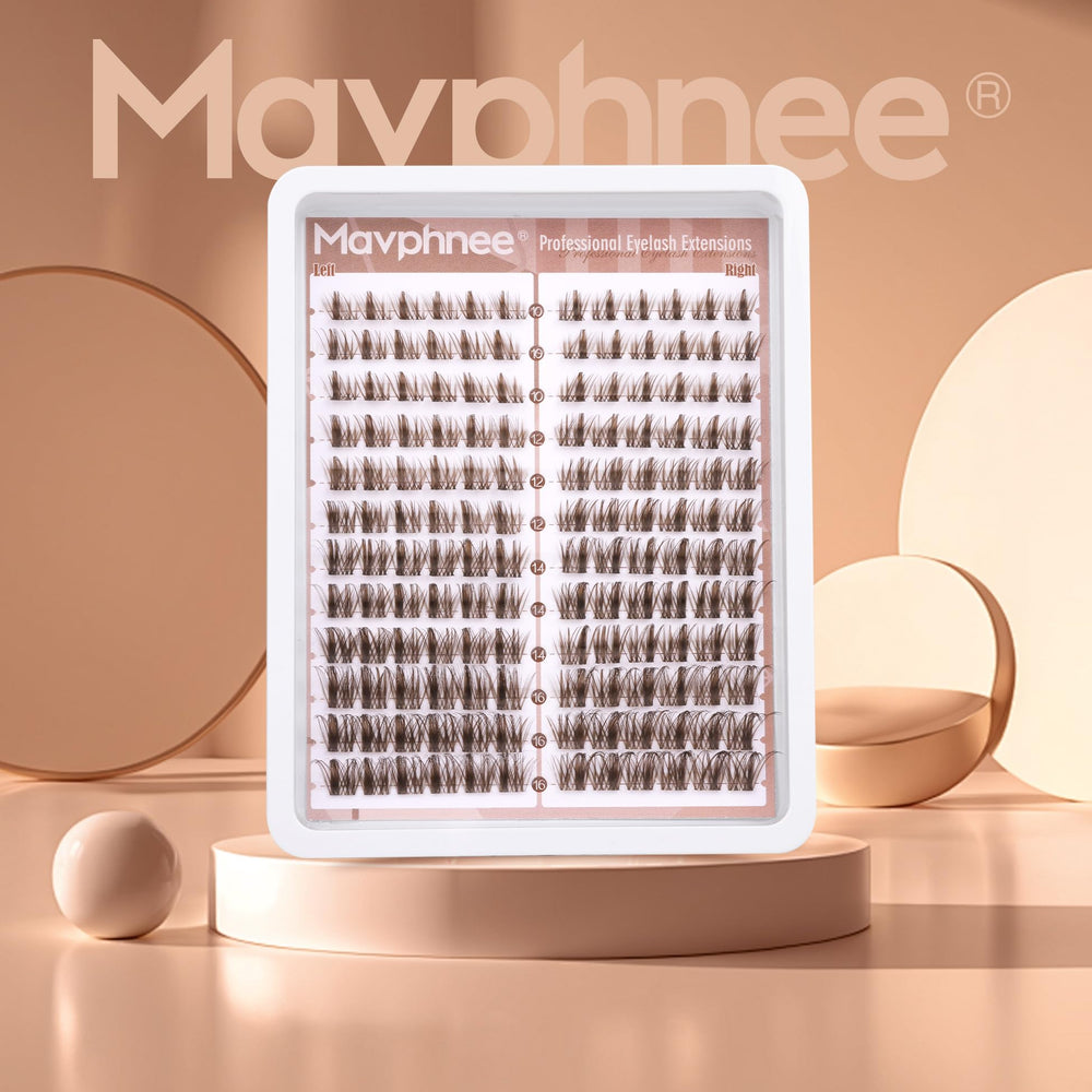 Mavphnee 10-16mm lash length range fits most eye shapes.