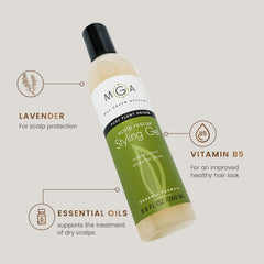 Max Green Alchemy Scalp Rescue Gel, aplicación en cabello rizado para rizos definidos.