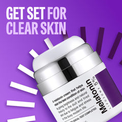 MAXCLINIC Time Return Melatonin Crema, aplicación en manos, nutrición suave durante el día.