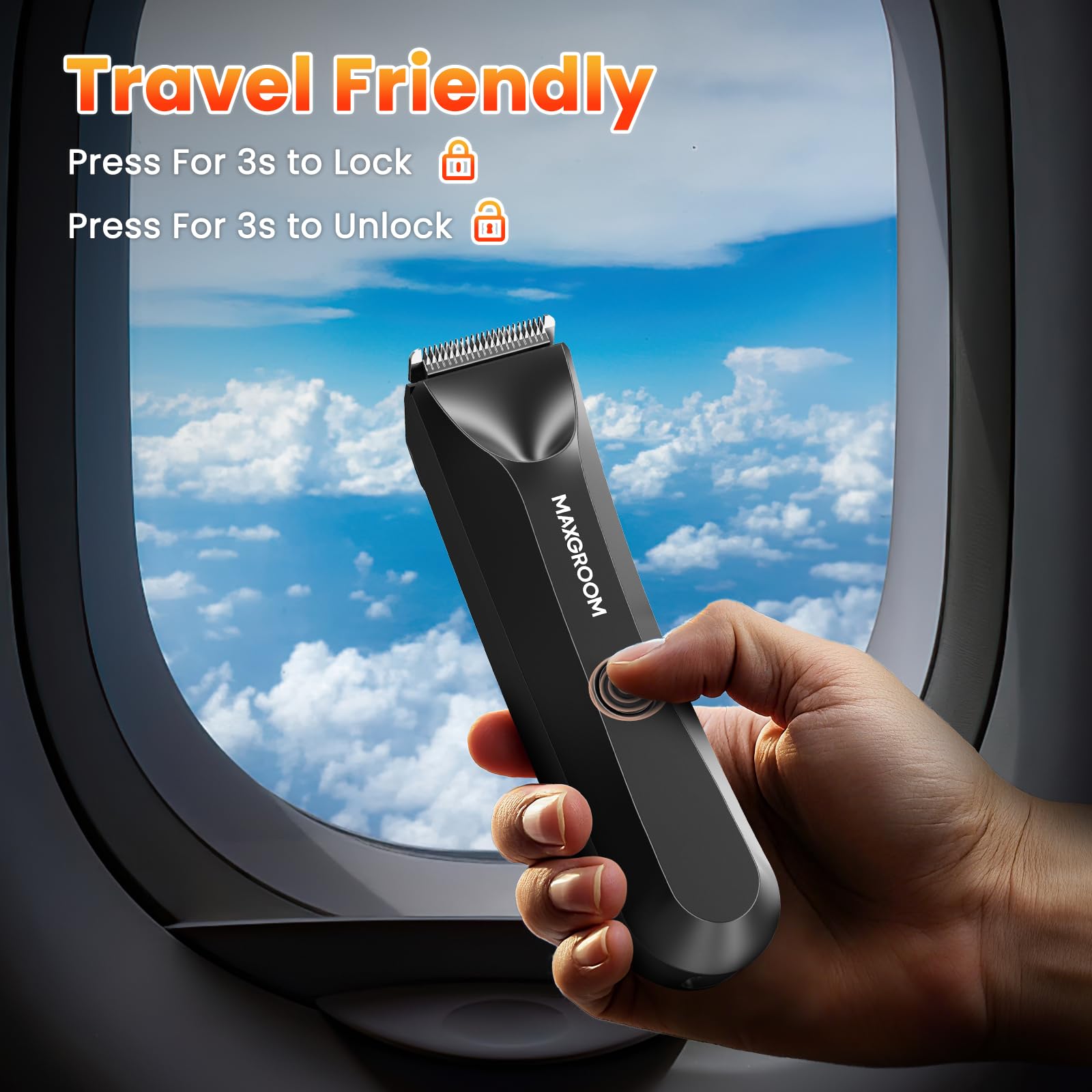 MAXGROOM: estuche y accesorios para viaje bien organizados.