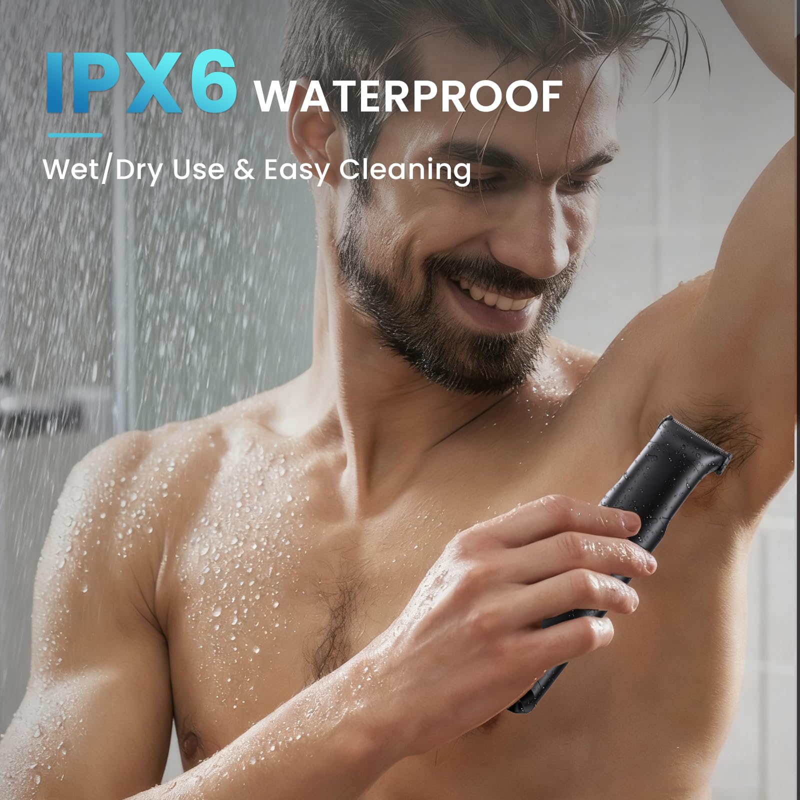 MAXGROOM Manscape ofrece rasurado suave gracias a bordes redondeados y acero inoxidable.