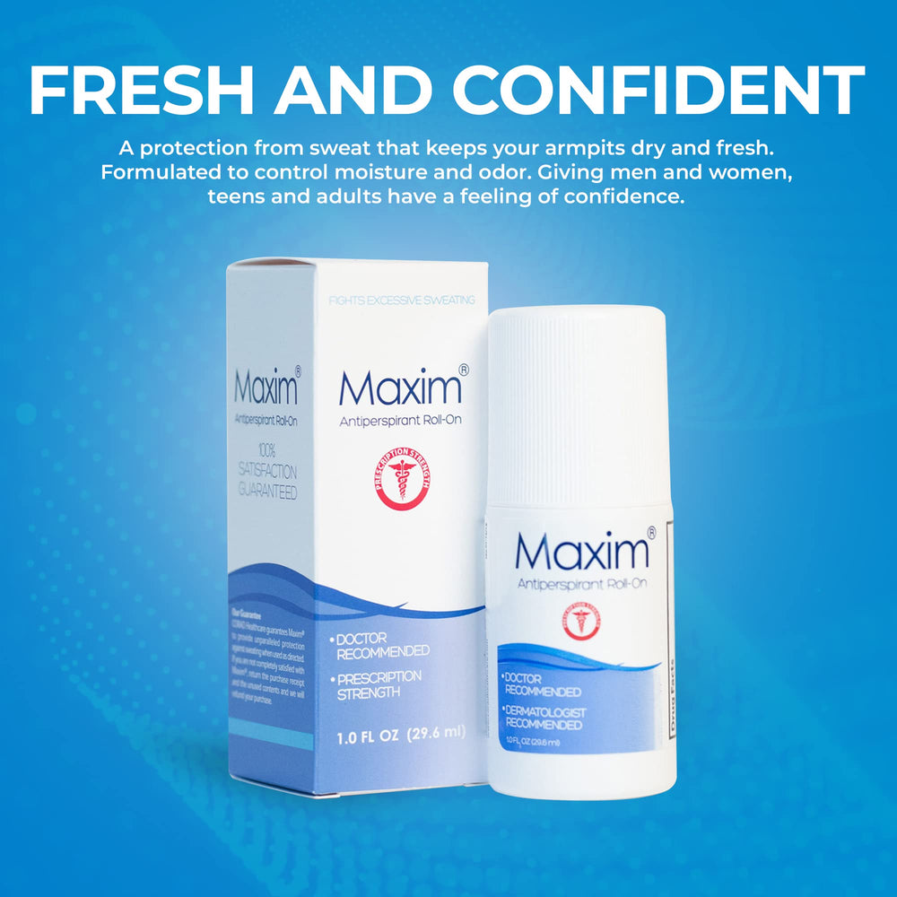 MAXIM antitranspirante control sudor olor para uso diario