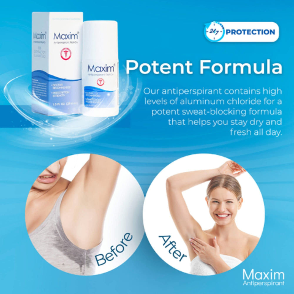 MAXIM para hombres y mujeres, eficacia discreta
