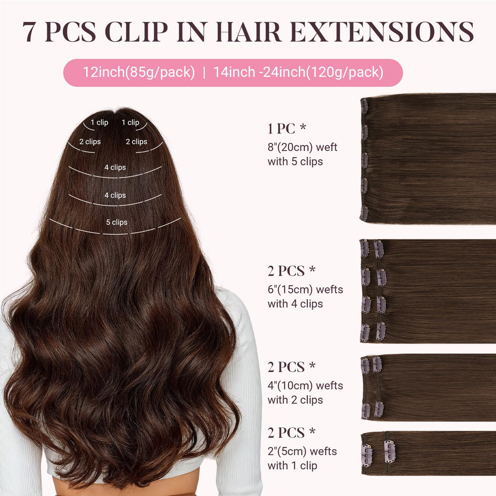 MAXITA extensiones con pinzas en U y silicona para mayor agarre y comodidad.