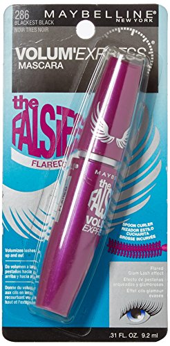Maybelline Volum' Express Falsies Flared, aplicador cepillo cuchara para levantar pestañas.
