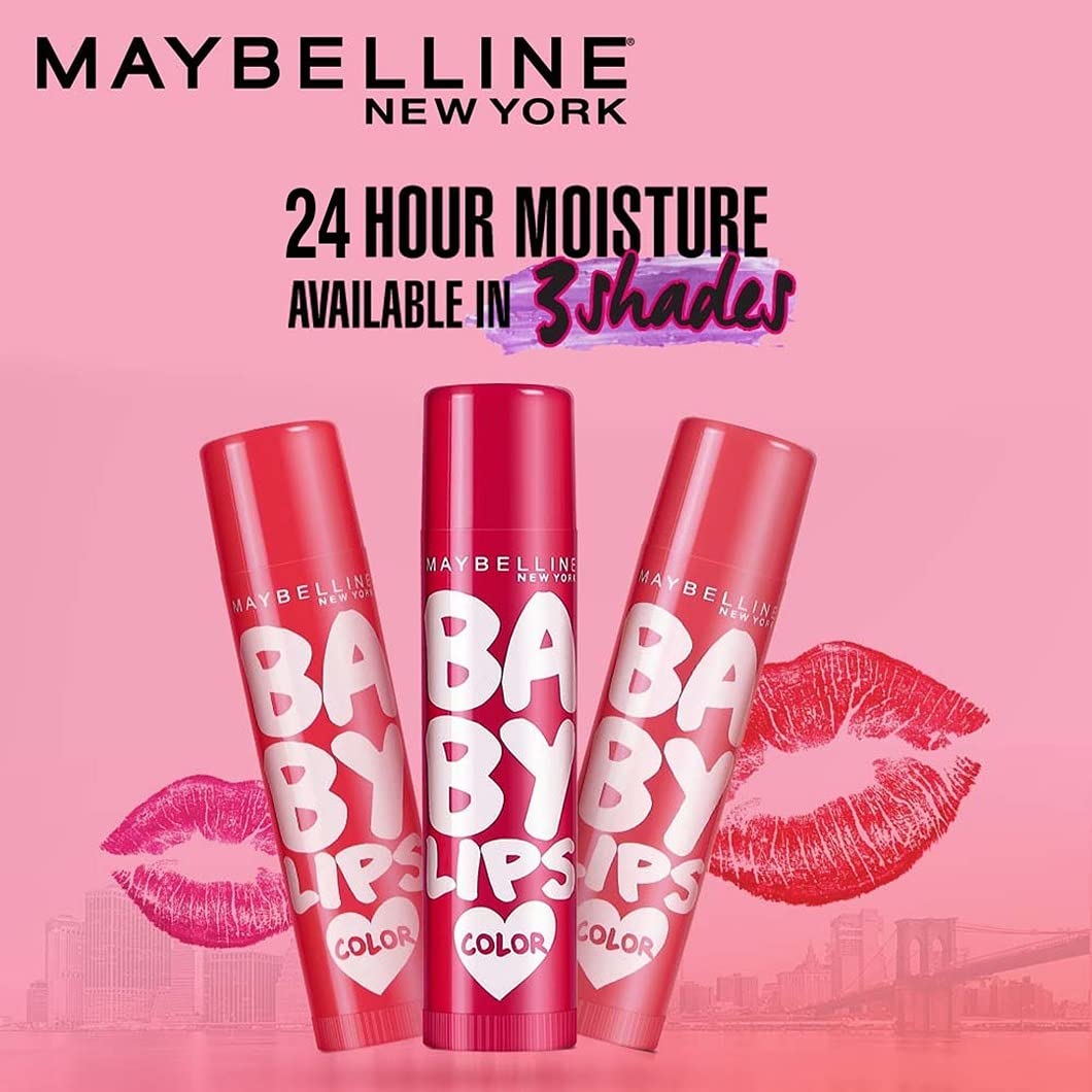 Maybelline Baby Lips Cherry Kiss: muestra de color suave para uso diario