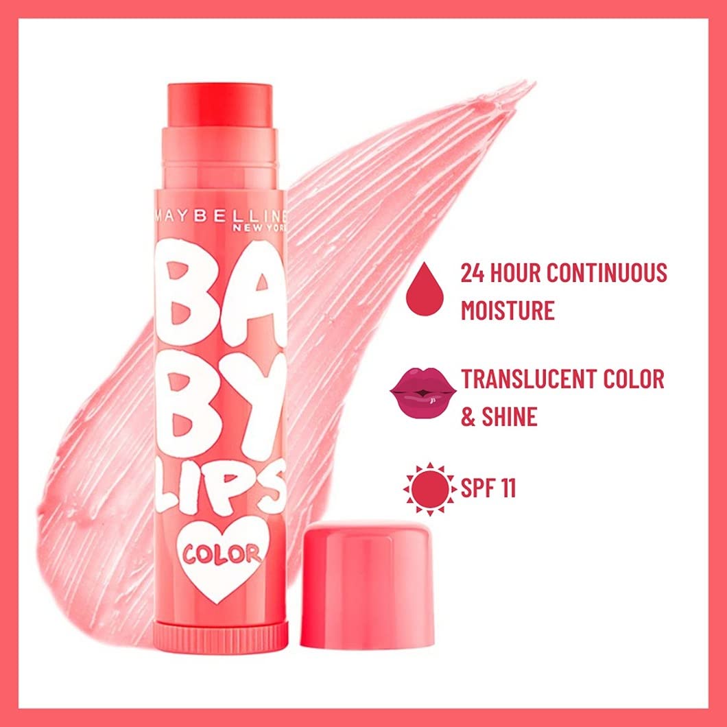 Maybelline Baby Lips: textura cremosa para una aplicación suave