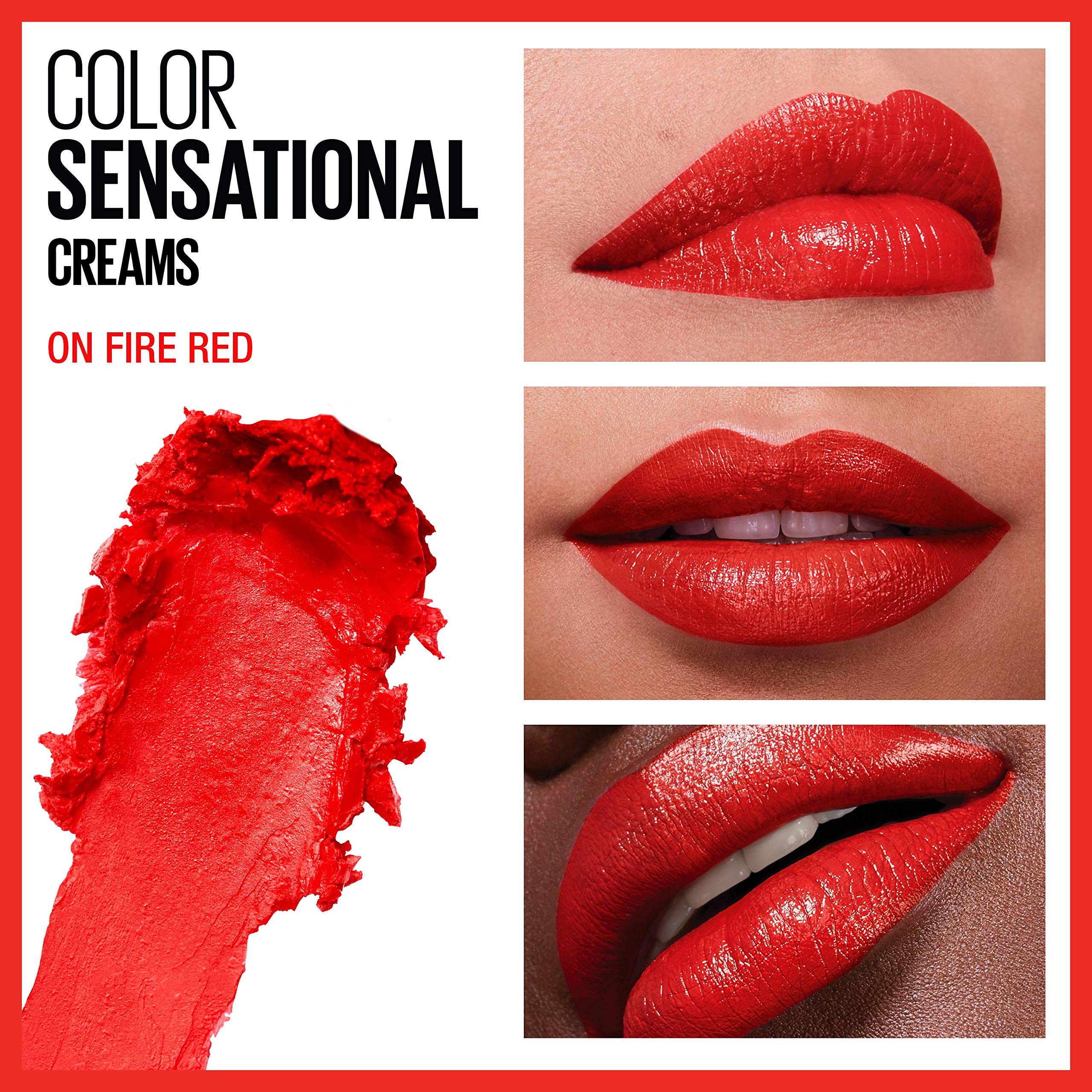 Maybelline Barra Labial tono nude, color natural para diario.