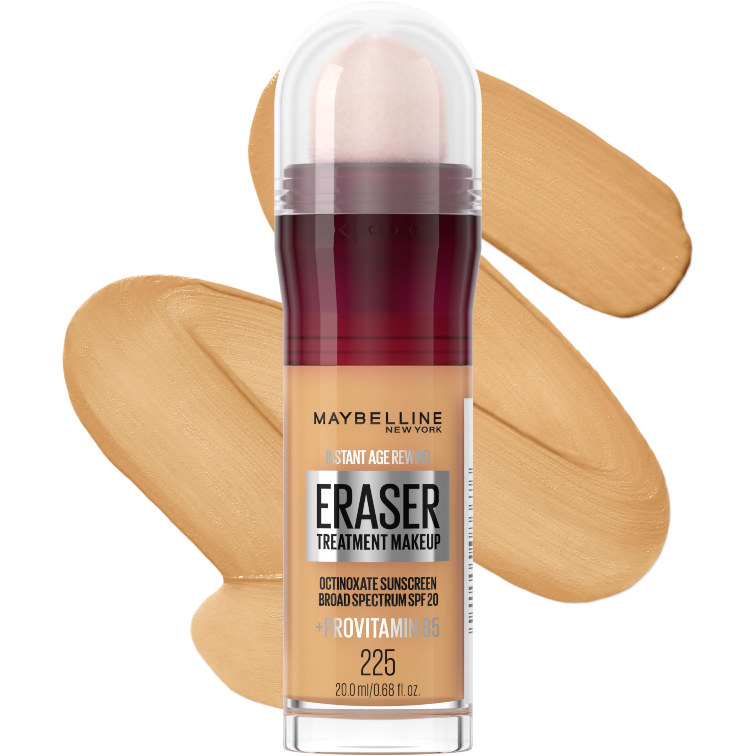 Maybelline borrador instantáneo con SPF 20 en envase para aplicación rápida