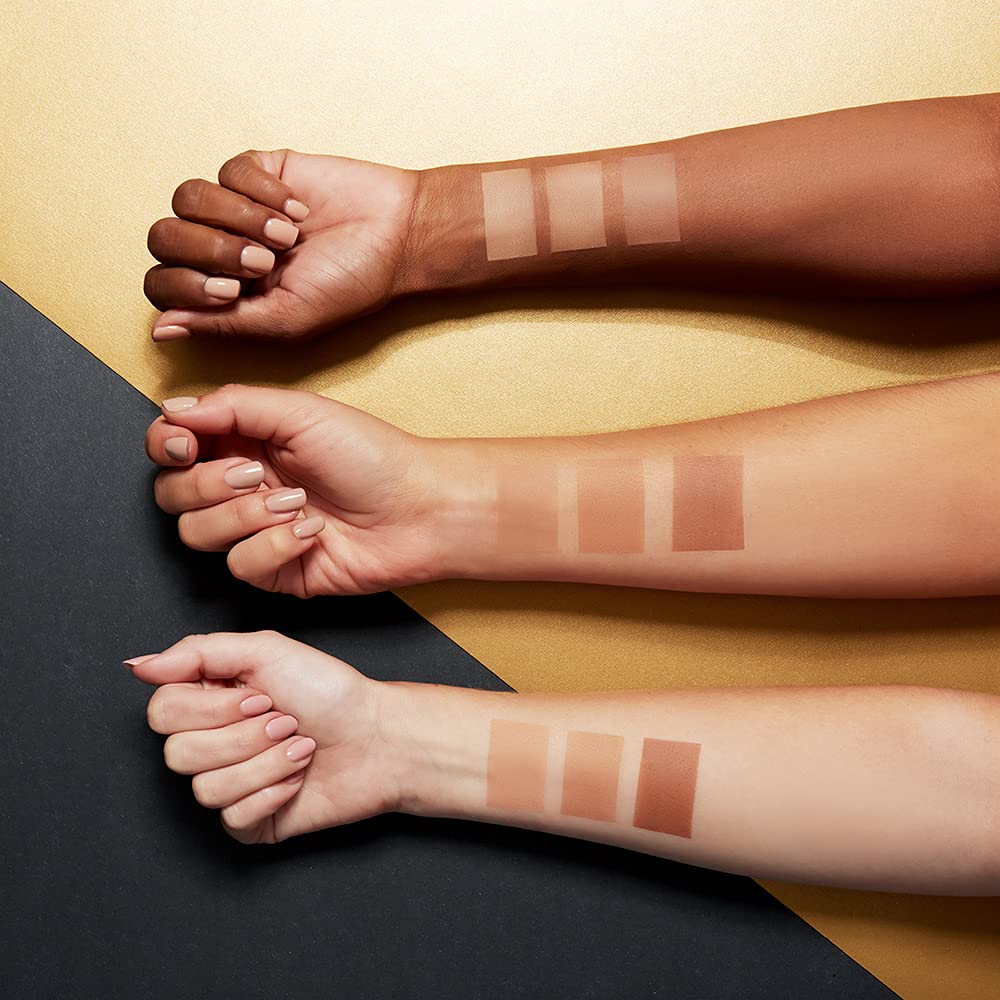 Maybelline Bronceador Ciudad Contorno definido con sombras cálidas.