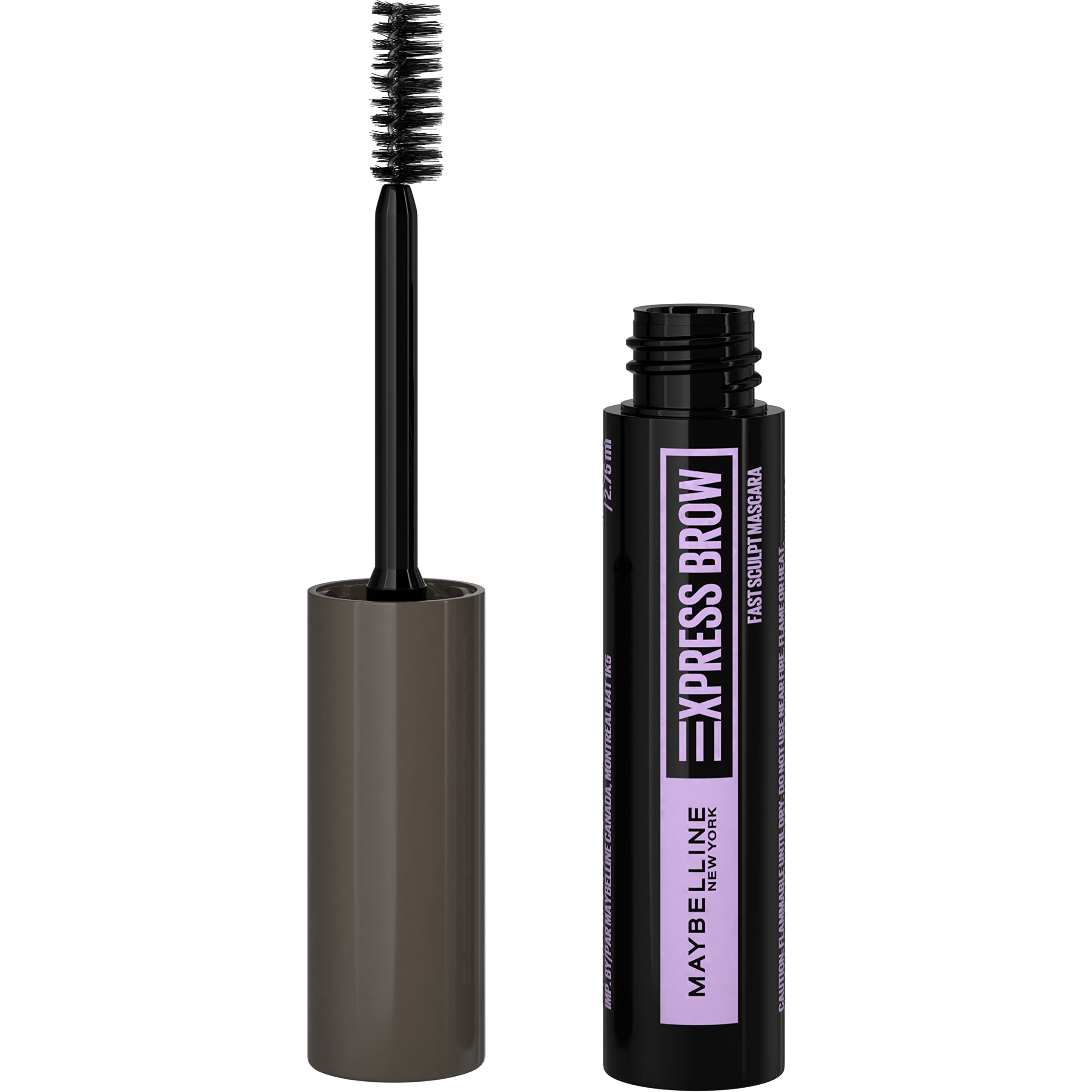 Maybelline Brow Fast Sculpt con aplicador mini para definición precisa.