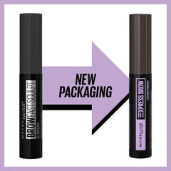 Maybelline Brow Fast Sculpt gel pigmentado ofrece color duradero.