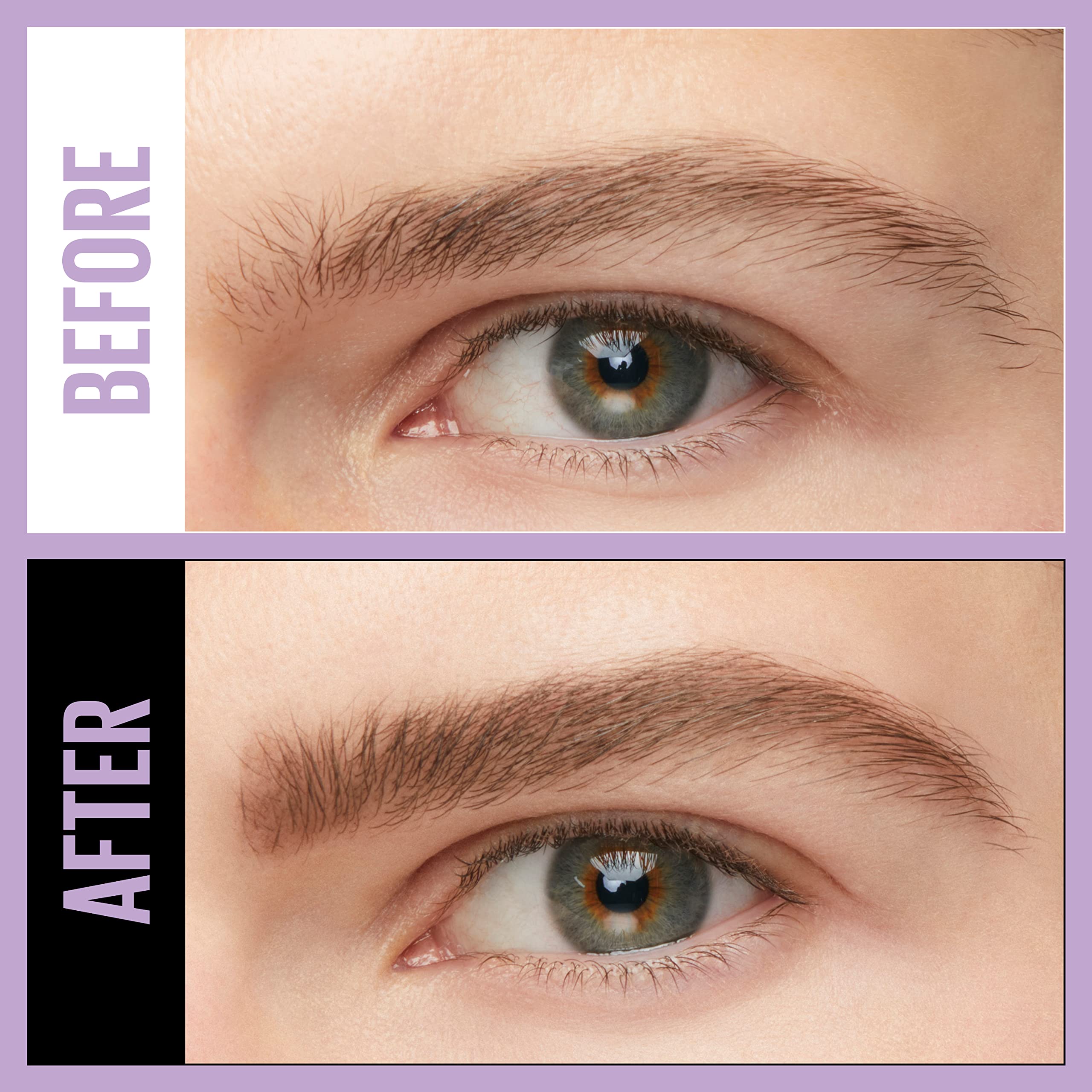 Maybelline Brow Fast Sculpt tono medio marrón para cejas naturales.