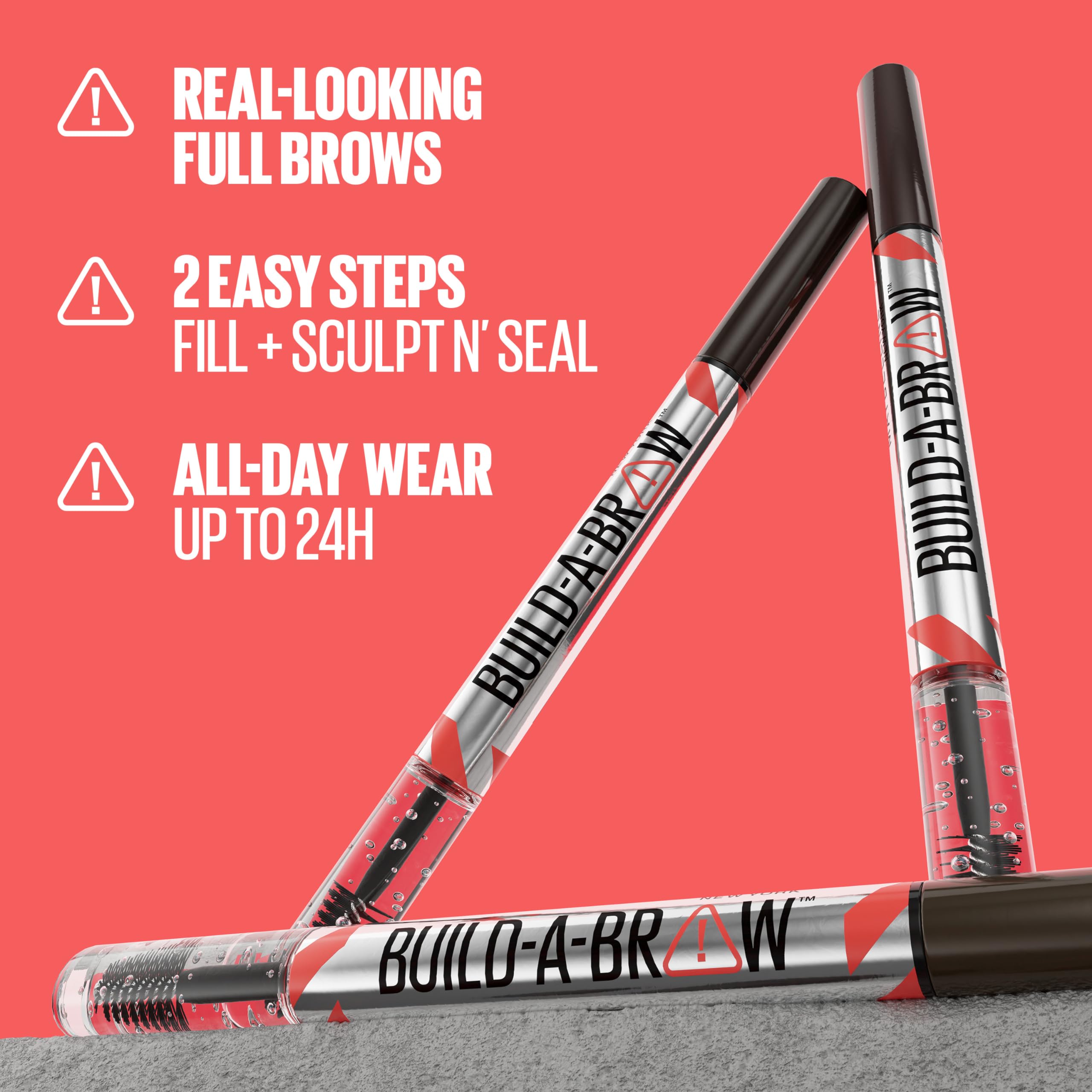 Maybelline Build-A-Brow: dibujo de cejas completo con definición sin rigidez.