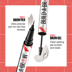 Maybelline Build-A-Brow fijación resistente al sudor para todo el día.