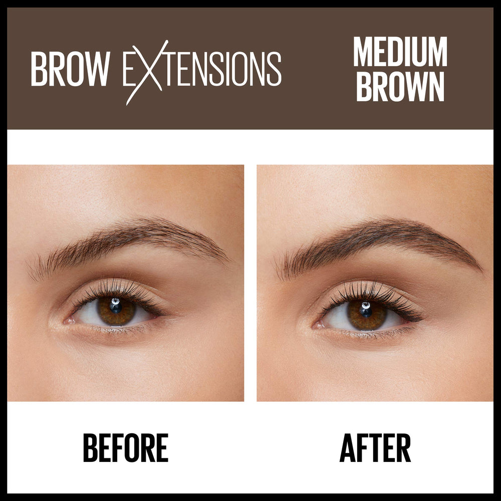 Maybelline Crayón de cejas con fibras para relleno uniforme