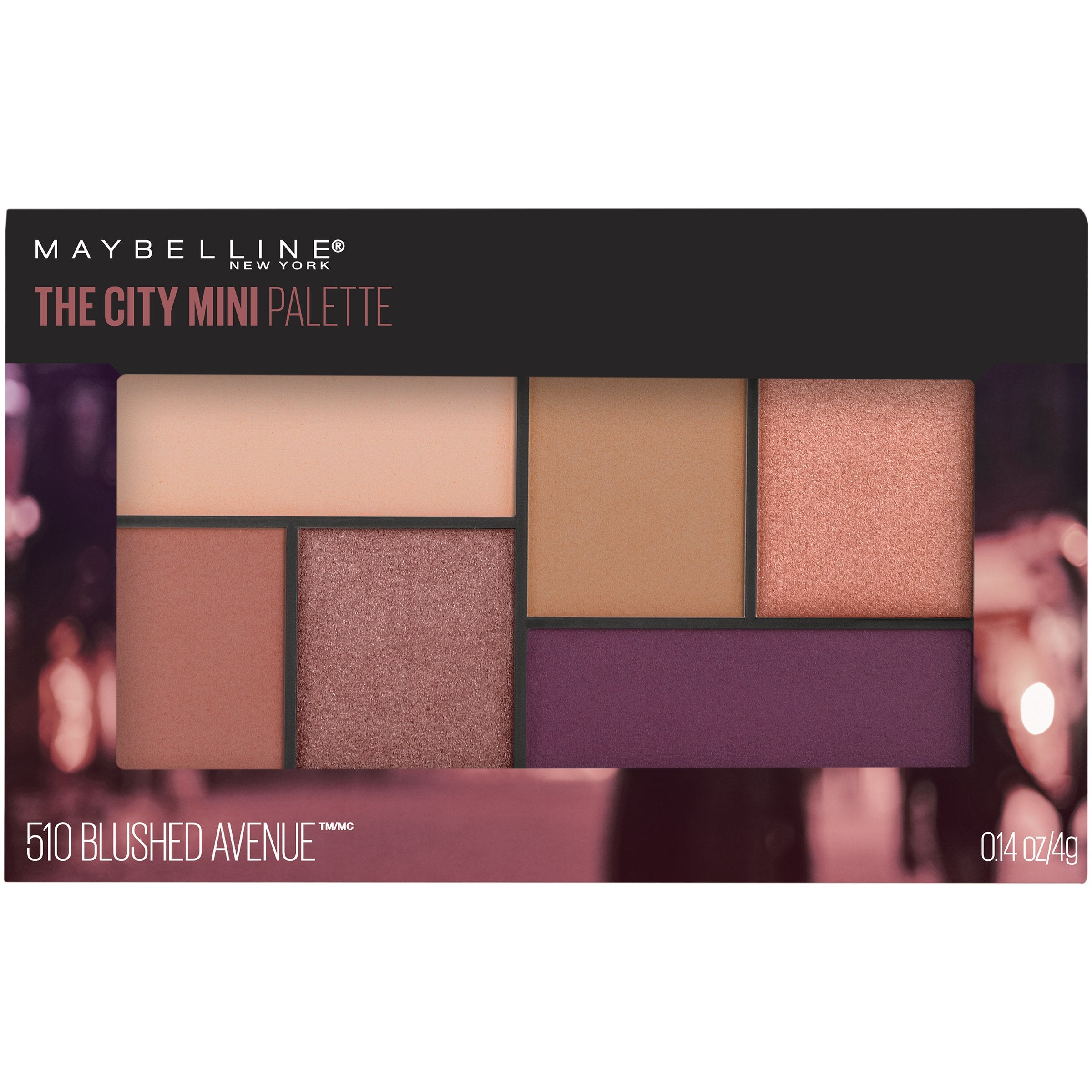 Maybelline City Mini: sombras Chill Brunch Neutrals para looks diarios
