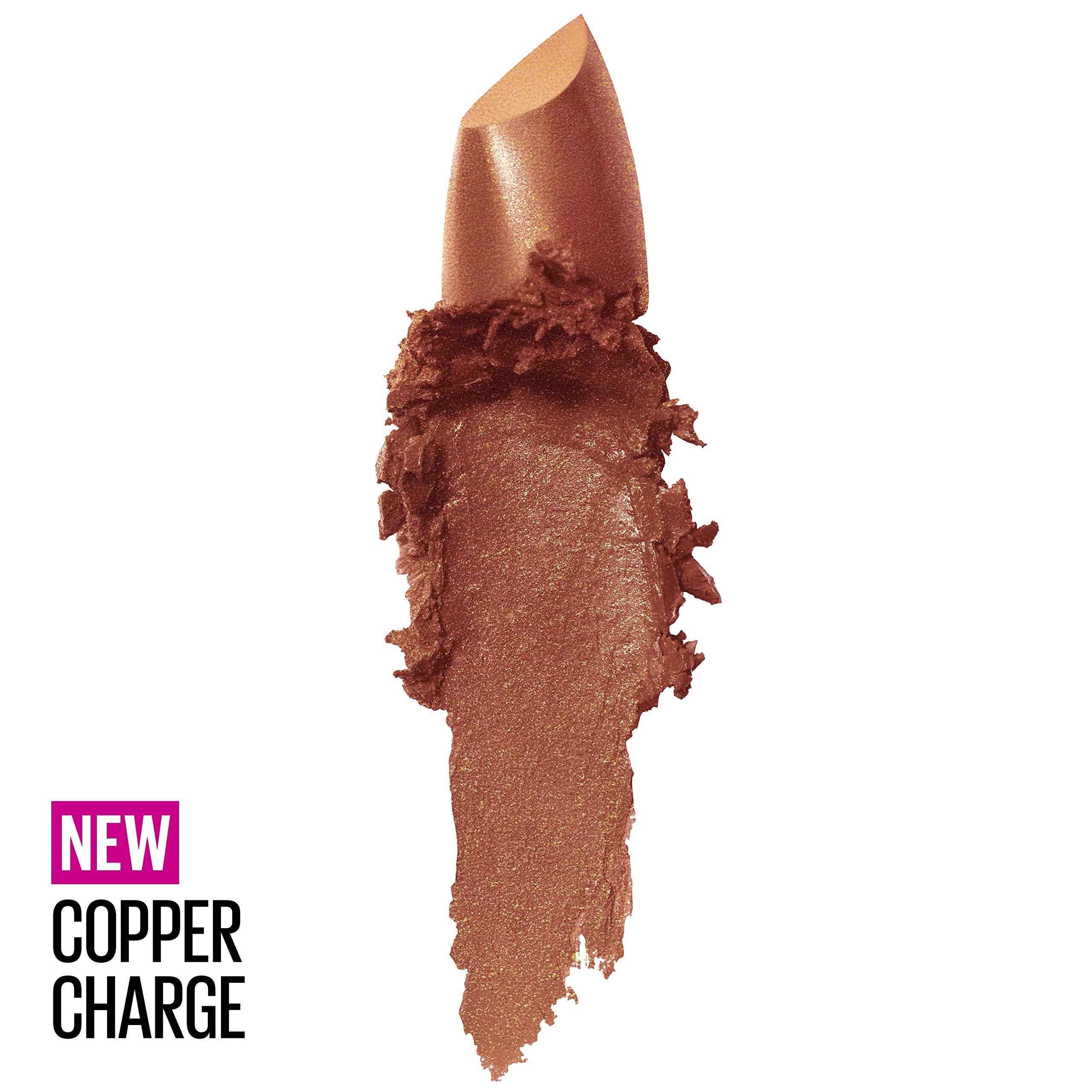 Maybelline Color Sensational Lipstick tono nude para look natural.