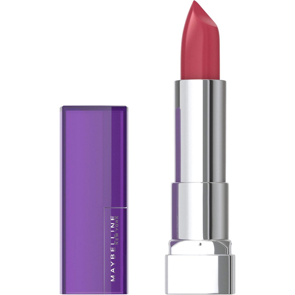 Maybelline Color Sensacional Plum Perfect, aplicación suave para labios hidratados.