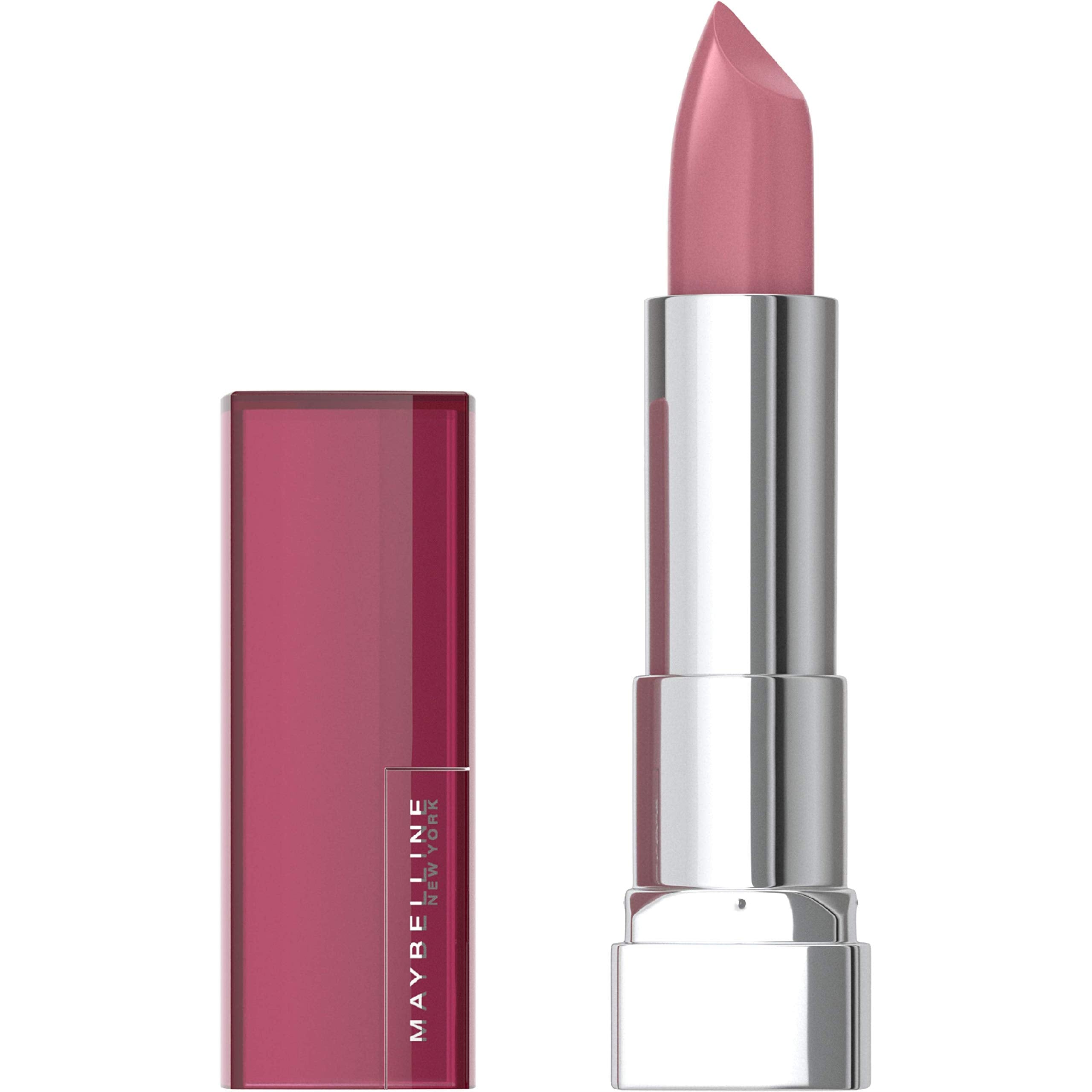 Pintalabios MAYBELLINE Romantic Rose en rosa suave para look diario.