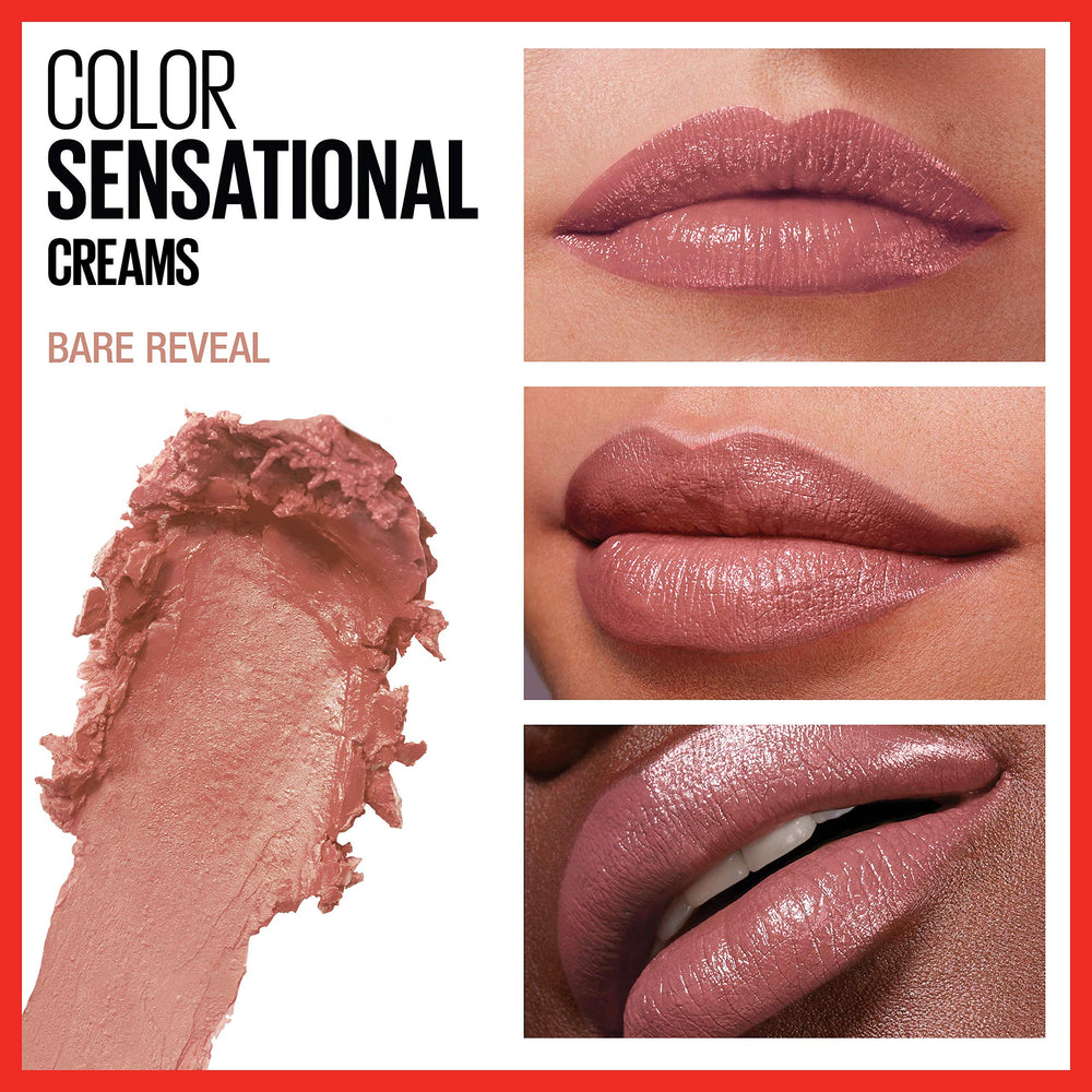Maybelline Color Sensational Labios Aplicación Labial: aplicación suave para color uniforme.