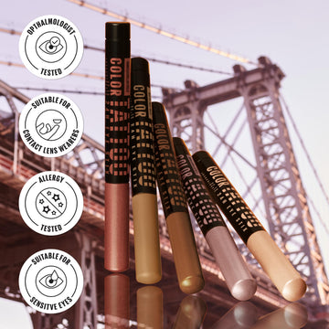 Color Tattoo Eye Stix, uso multifuncional: sombra, delineado y base.