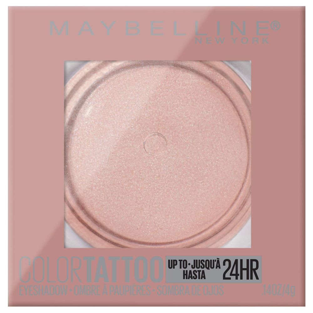 Maybelline Color Tattoo Socialite sombra crema a prueba de agua para ojos.